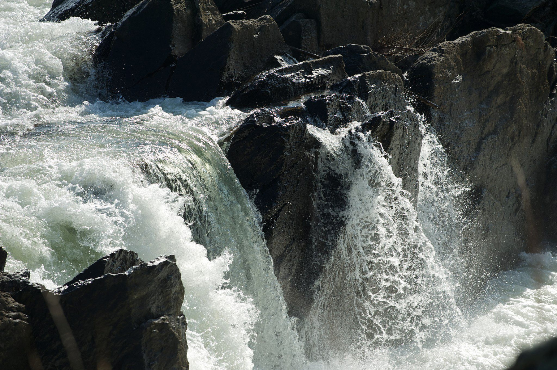 Great Falls Power and Beauty водопад краса и мощь