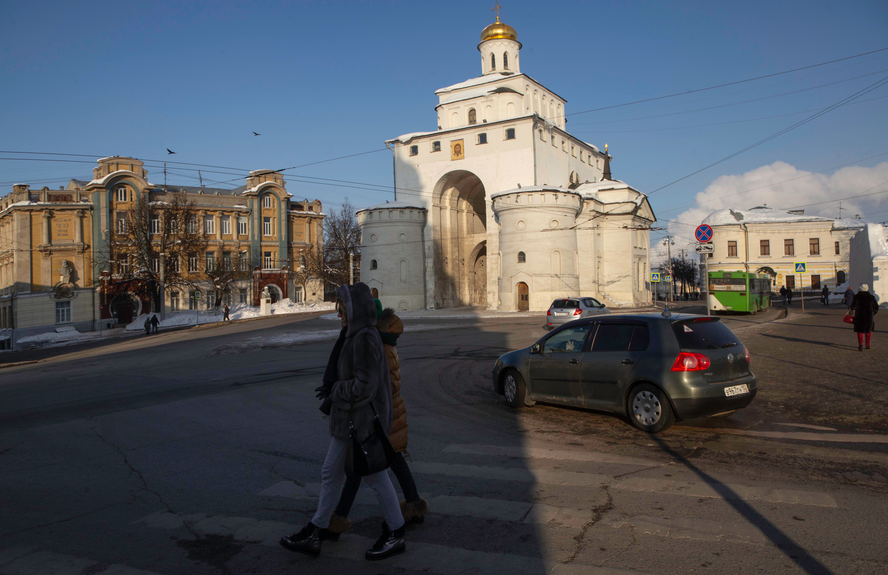 ***Золотые ворота владимир зима