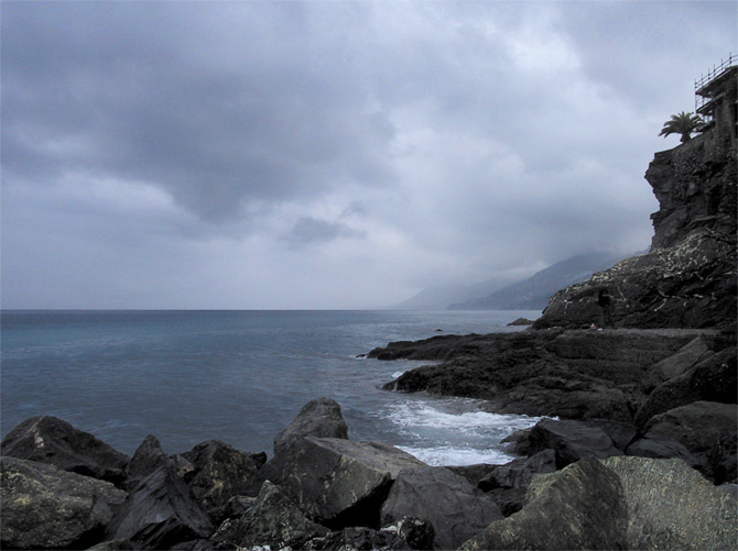 The shore, Italy 