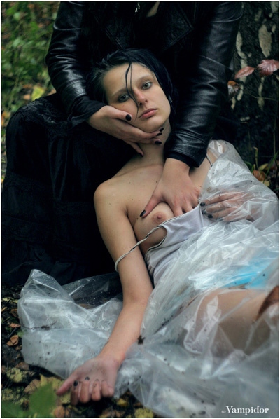 Killing Autumn девушка осень парк