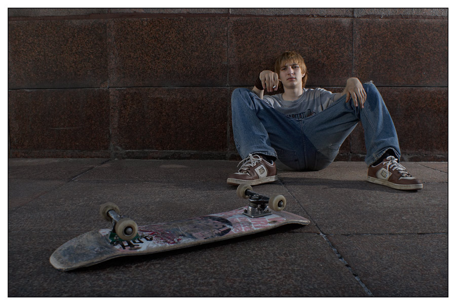 Из серии \"Герои асфальта\" Skate, скейтборд