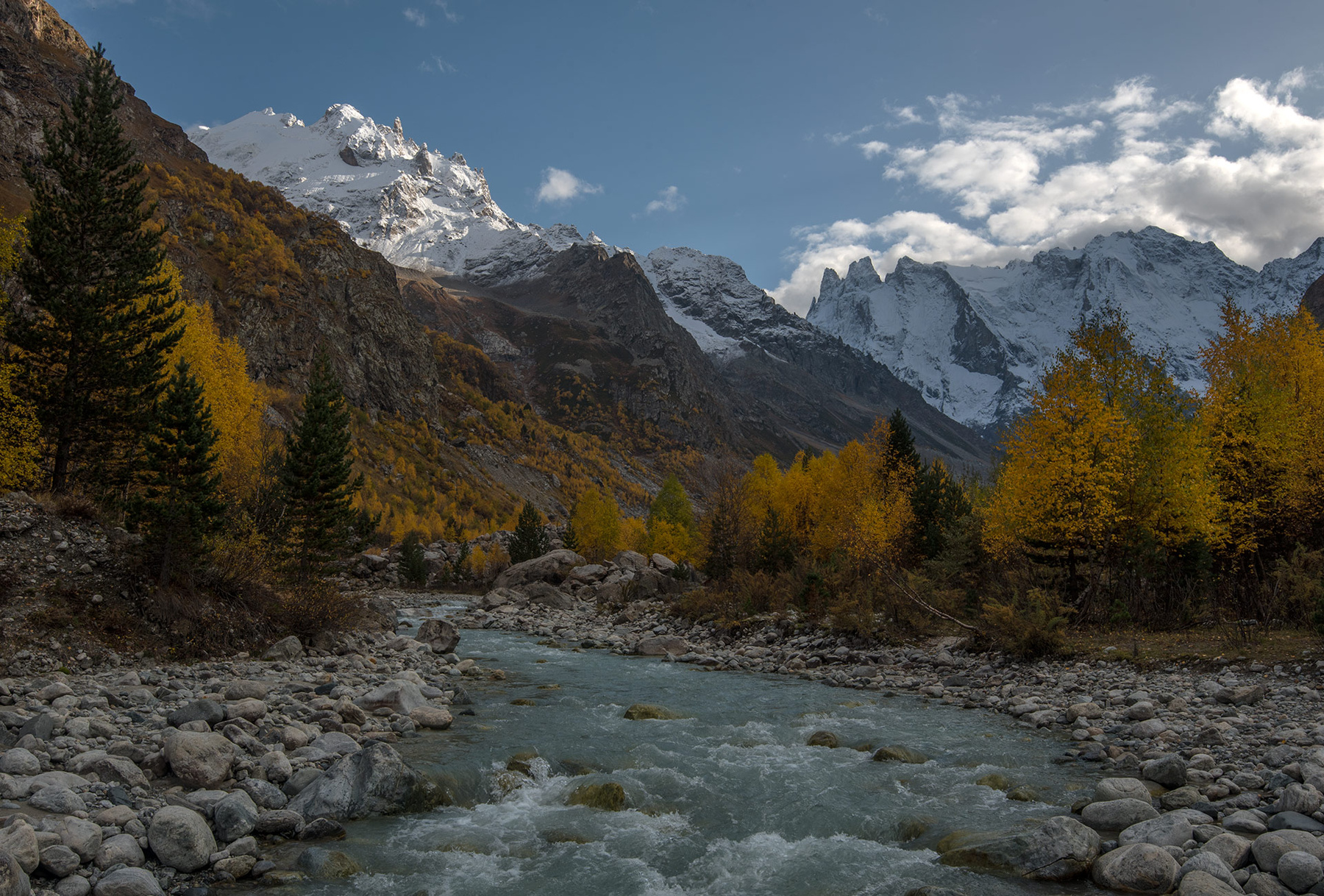 Осенняя Шхельда Шхельда Кабардино-Балкария