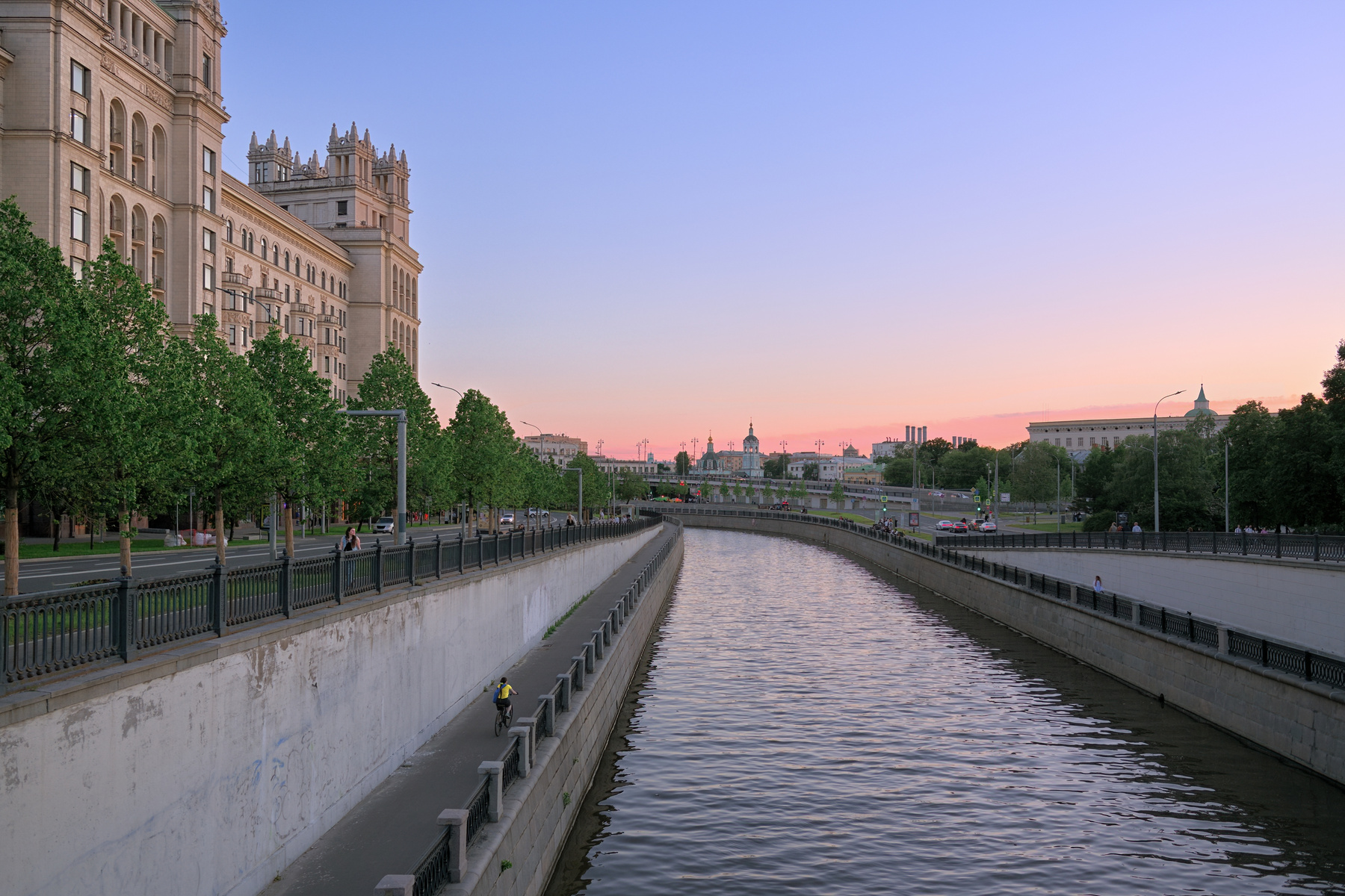 Река Яуза Москва туризм виды яуза