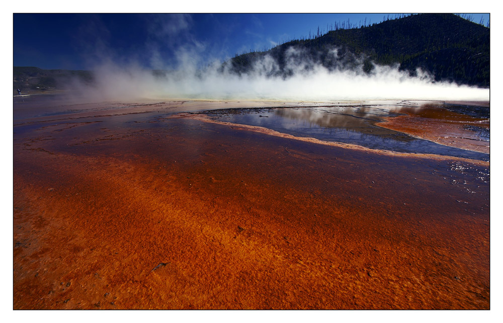 Grand Prismatic Spring. Yellowstone. Grand Prismatic Spring Yellowstone