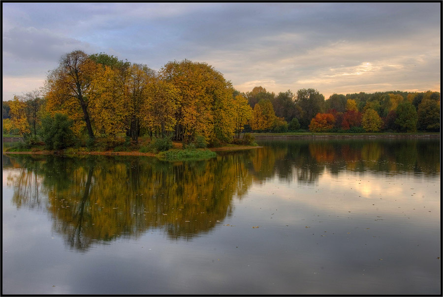 Осень в Кусково 