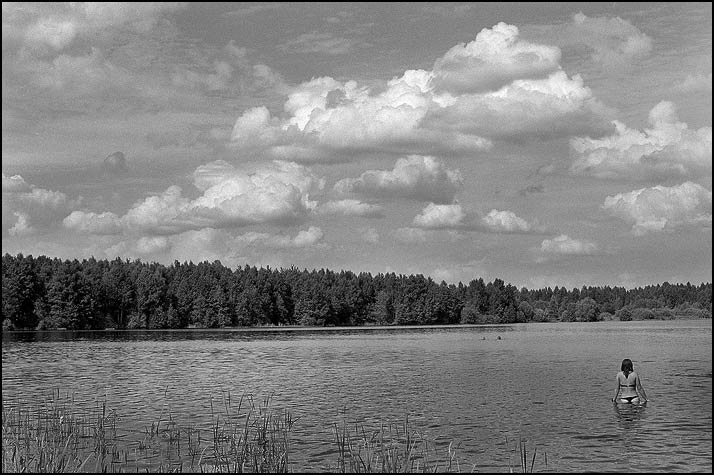 Плывут облака .