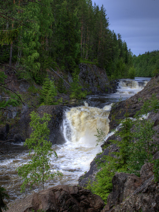 Кивач Водопад, природа