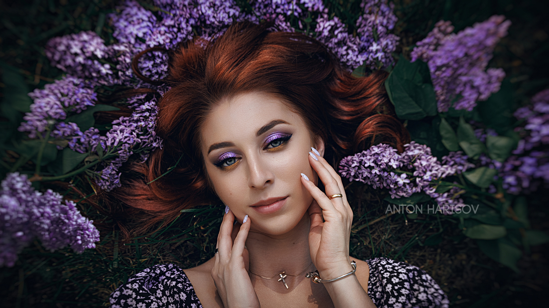 Сиреневый взгляд portrait girl beauty eyes russian canon fashion woman art sexy femme movie mood cinematic inspiration daylight popular post-processing antonharisov fotoshi photography model