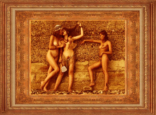 Рисунок сангиной... www.galitsin-archives.com