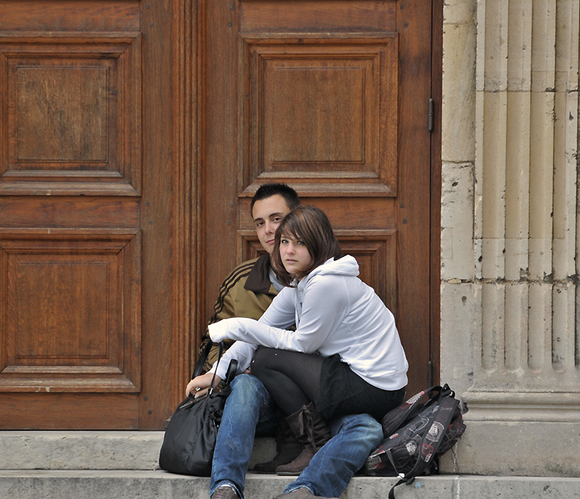 Les amants de Rheims Реймс, влюбленные