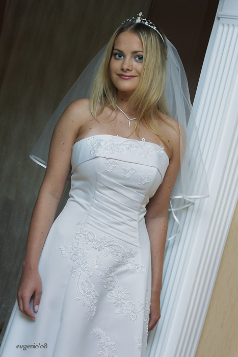 wedding dresses девушка свадебное платье фата