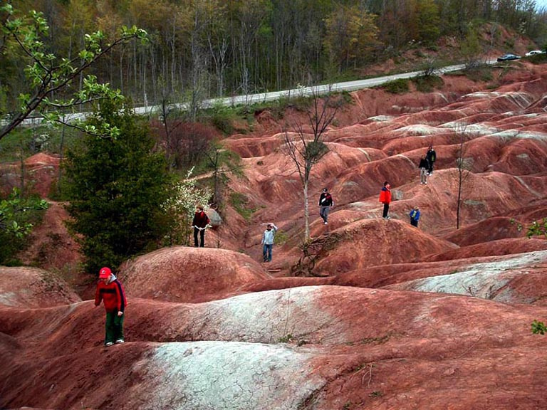 Американские  ( точнее Канадские) горки terra cotta, hikers