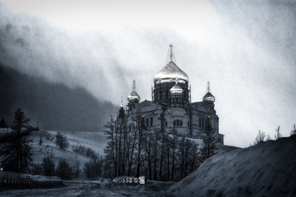 Купола. Собор зима