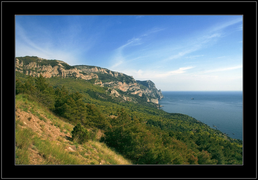 Мыс Айя Крым Севастополь Мыс Айя море