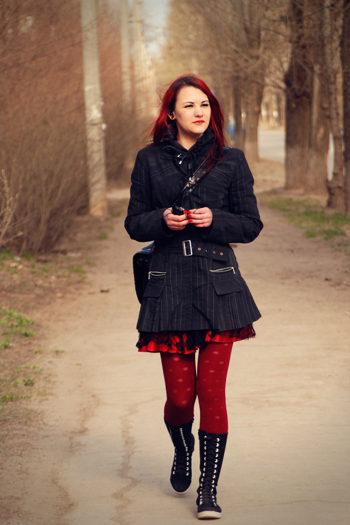 Spring walk, chapter two girl young teen redhair portrait streetphoto spring sunlight outdoors outside