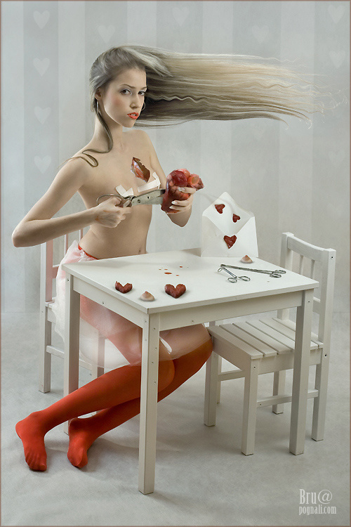 Валентинка из сердца katemoon heart saint valentine day брушша