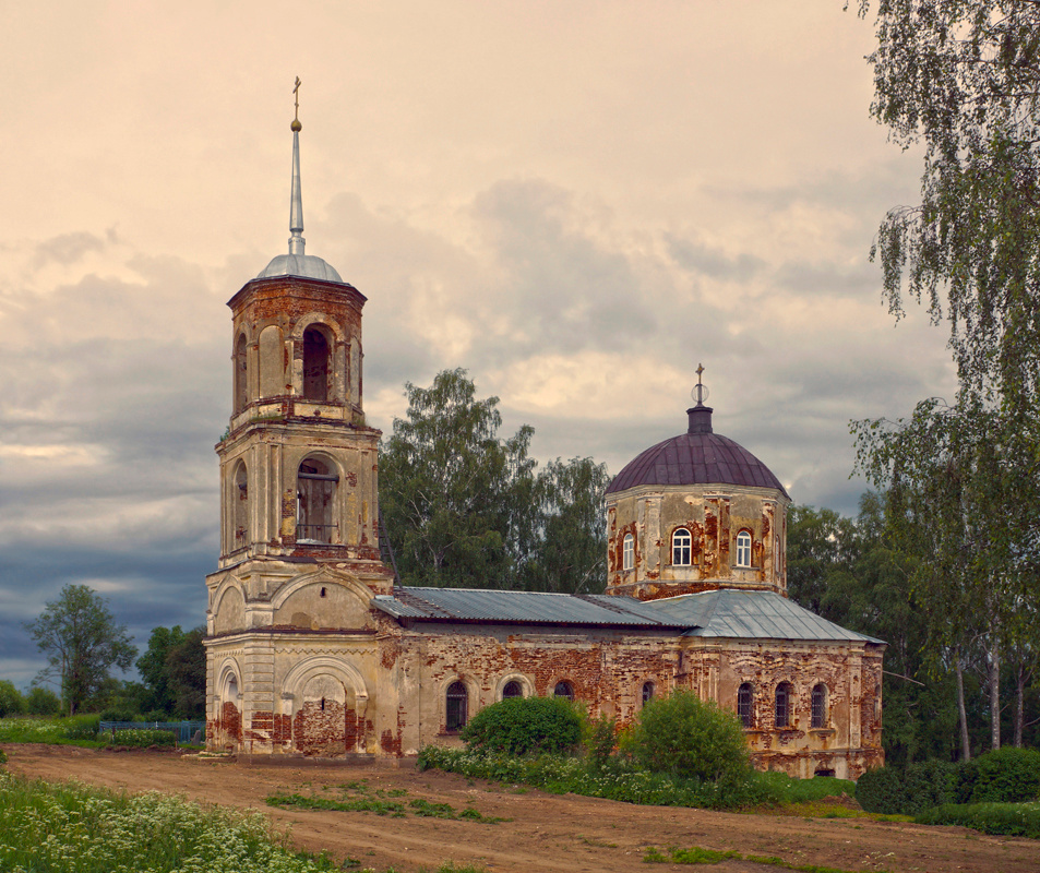 Богоявленская церковь село храм вера