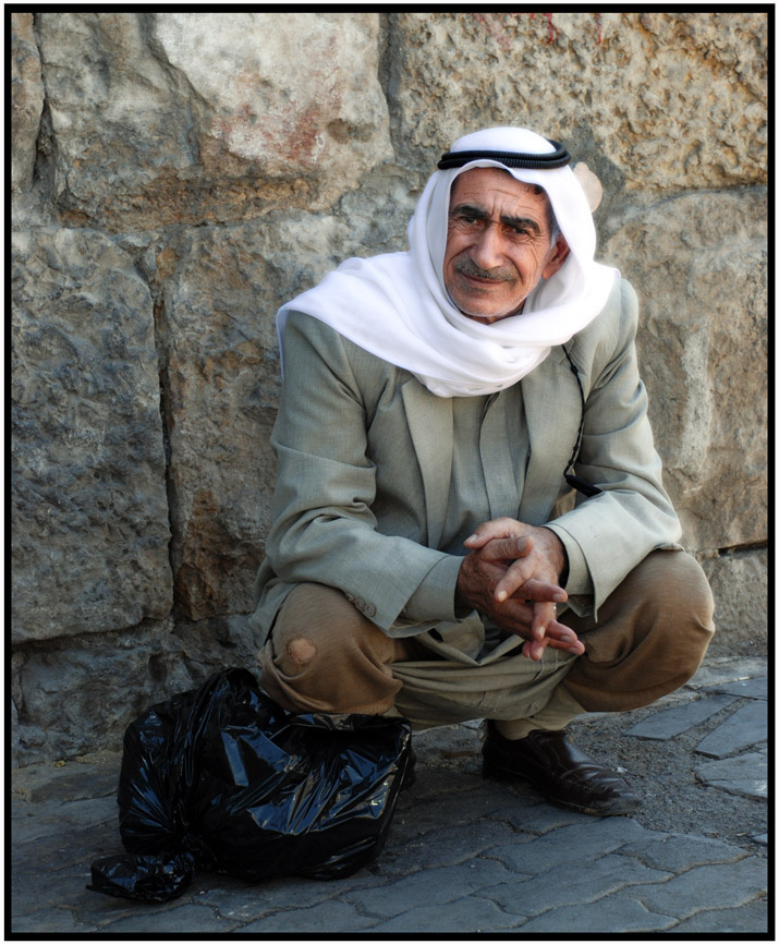 Шейх и кризис. Араб, Срия, Дамаск
