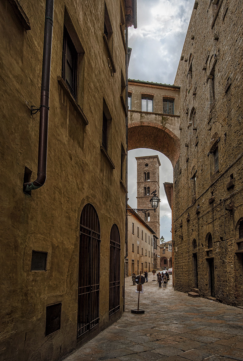 Улочками Вольтерры Volterra