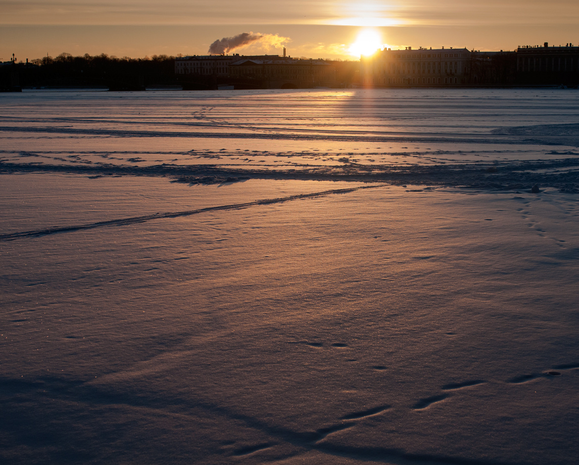 Harsh Winter Petersburg
