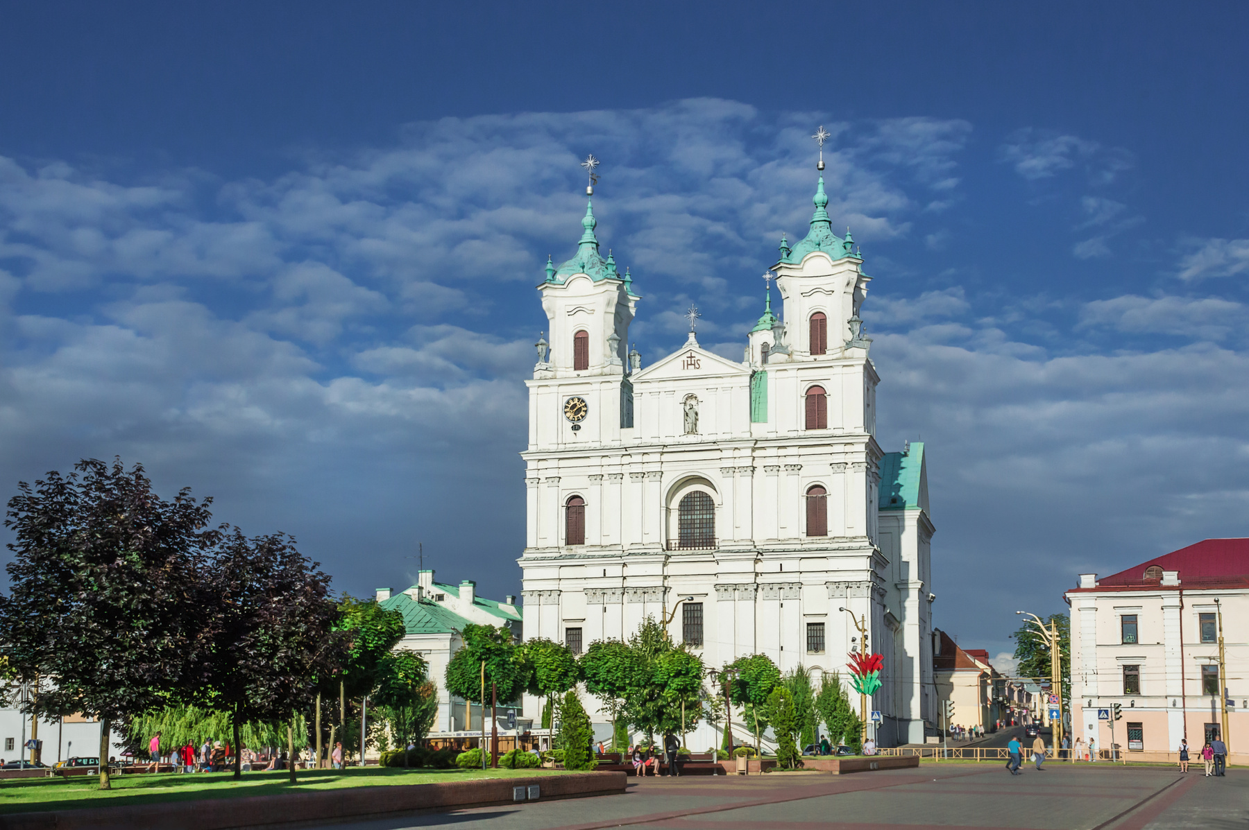Фарный костёл Храм Гродно Беларусь