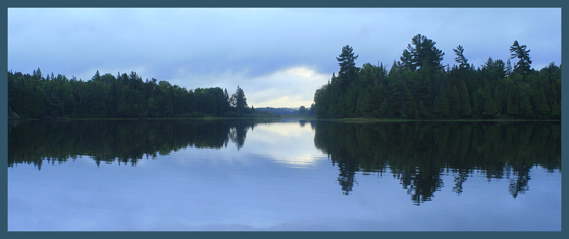 Вечер... Algonquin park