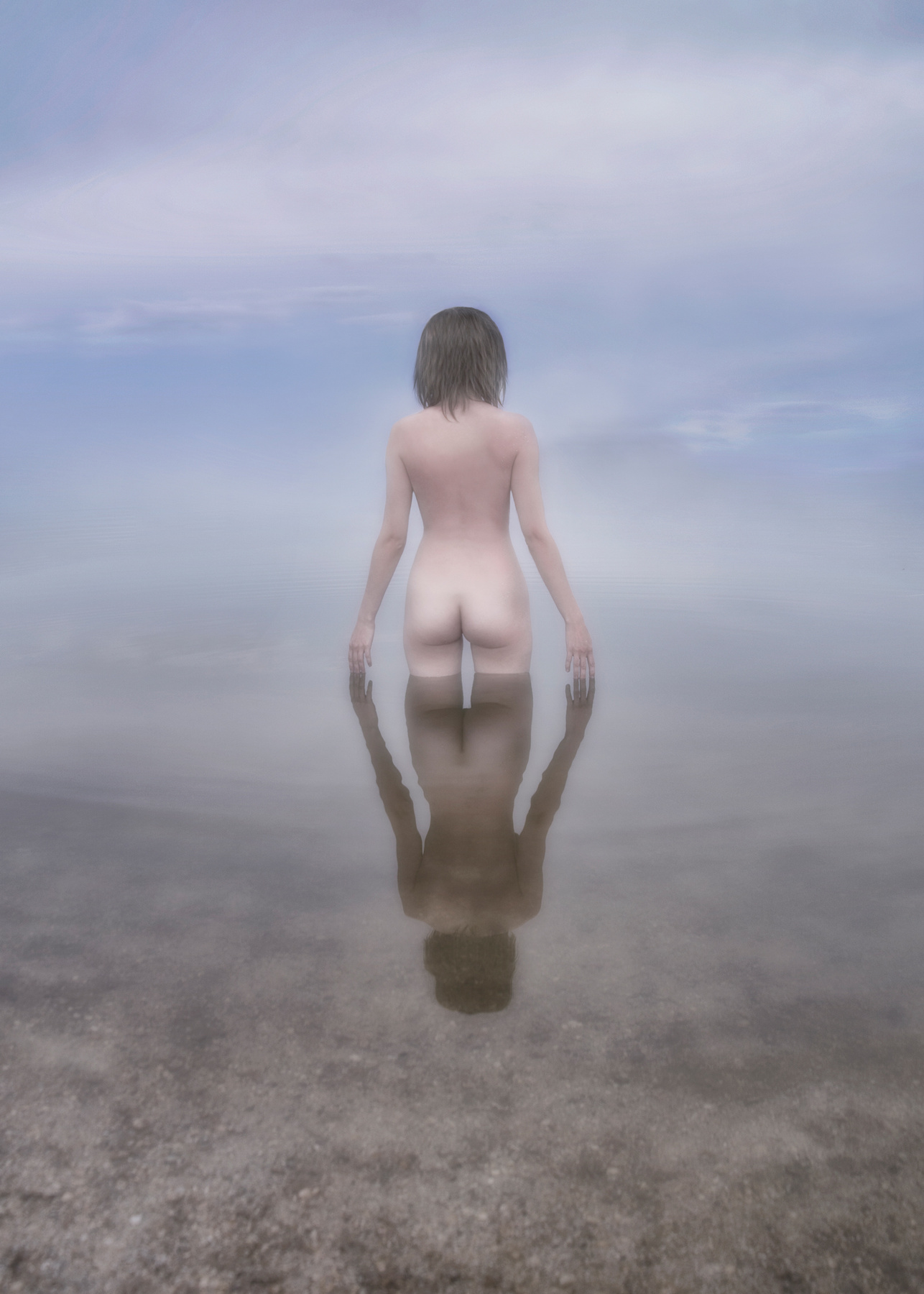 The spirit of water девушка солнце природа ню эротика обнаженная лето