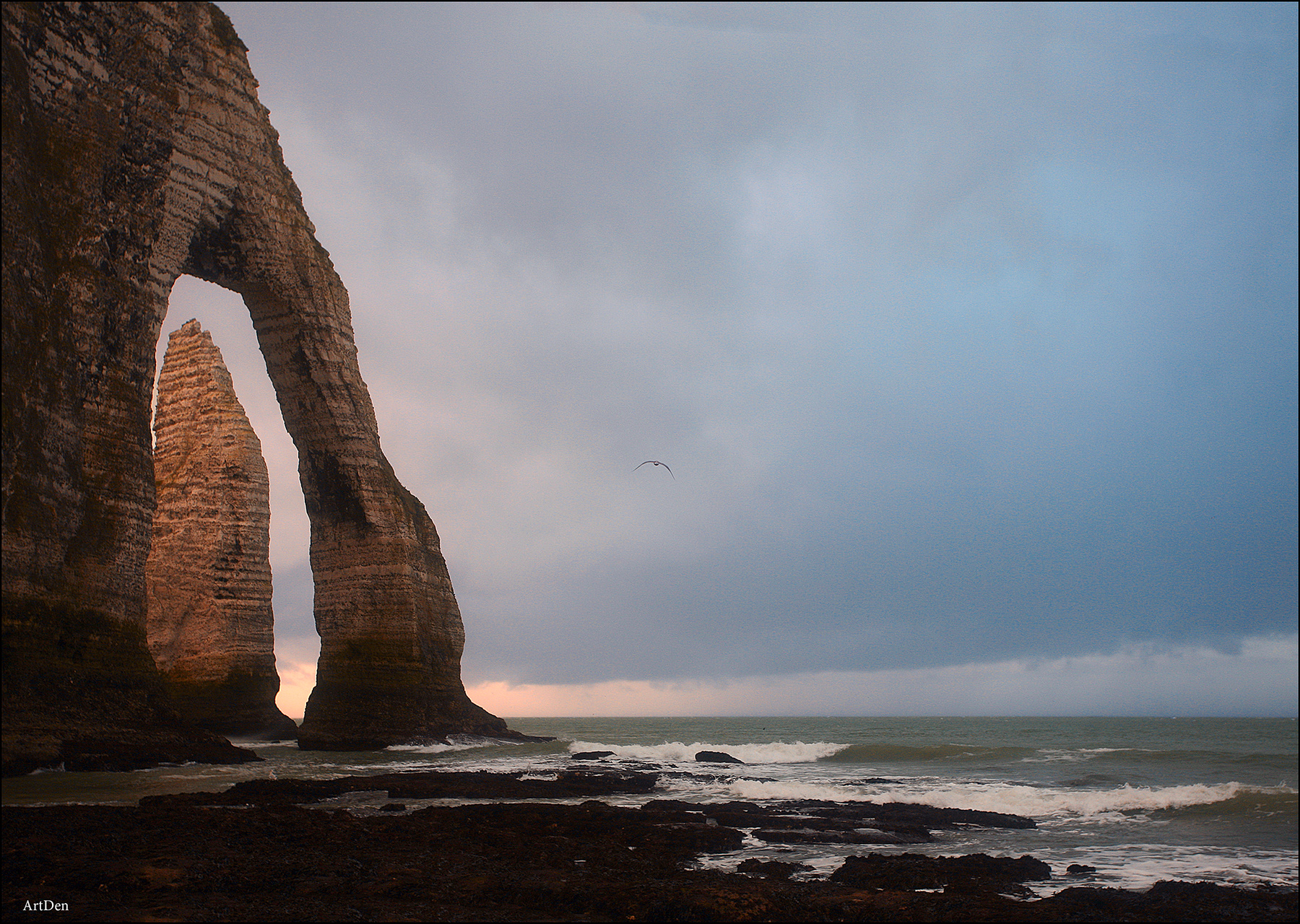 Скалы Этреты Франция Этрета Нормандия France Etretat Normandie