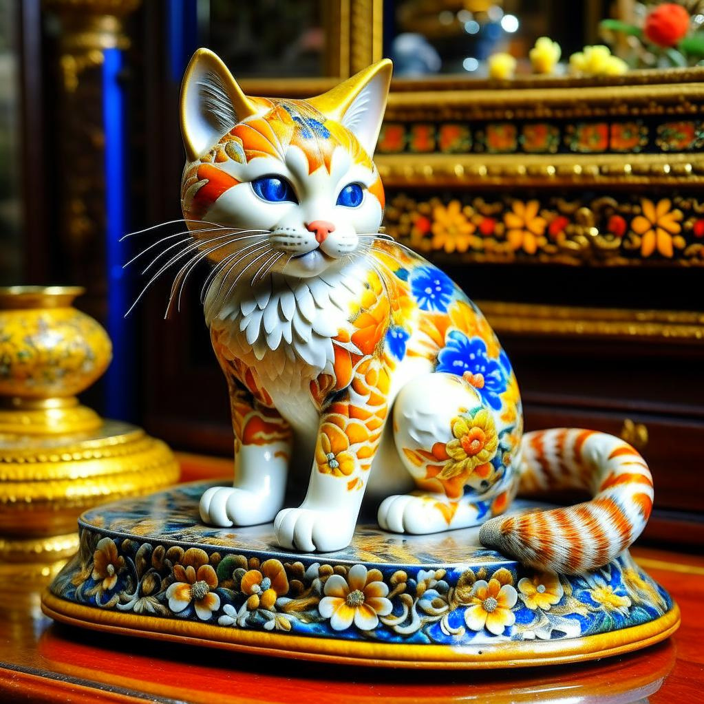 незатейливый котейка в подарок 