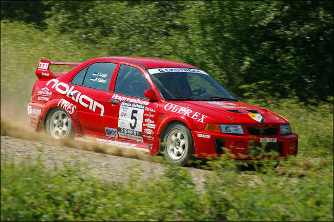 speeding rally EVOVI