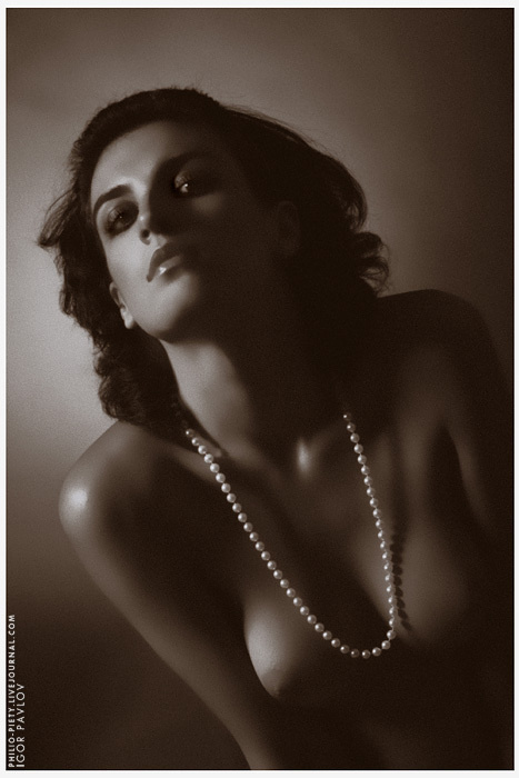 **** Girl Nu Beauty Portrait BW Old-School Foto Photo Igor Pavlov Philio_piety