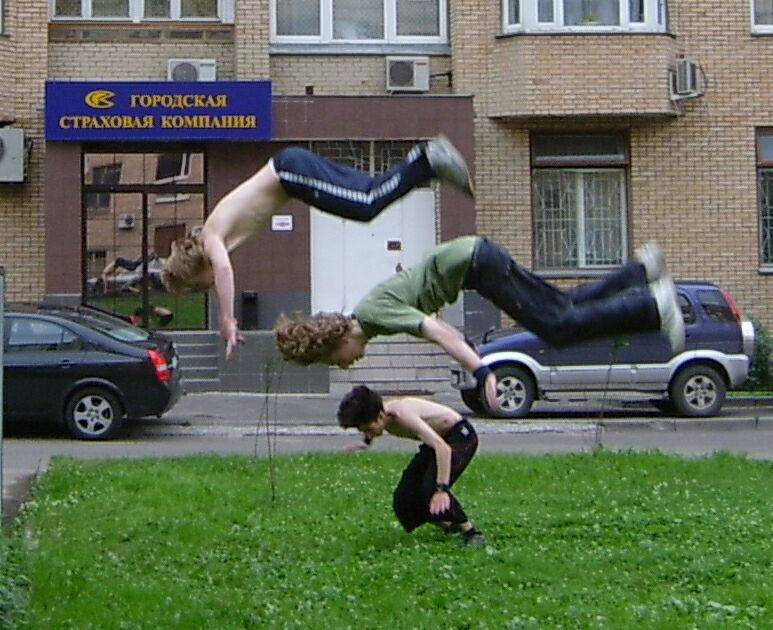 Трио Le Parkour, Flabbers, Tracers