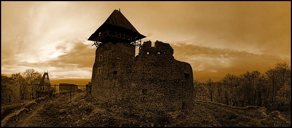 Замок невесты замок, Невицкое, невеста, панорама