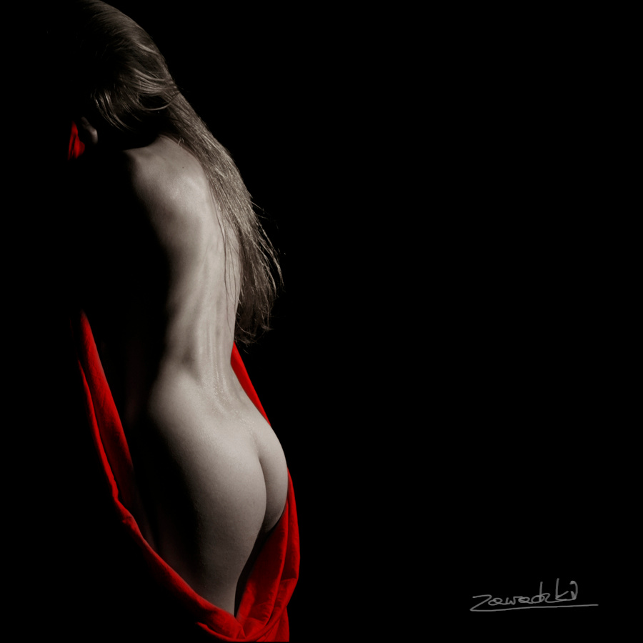 dos en rouge 