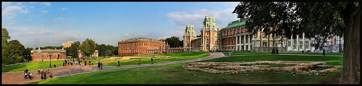*** царицыно, панорама