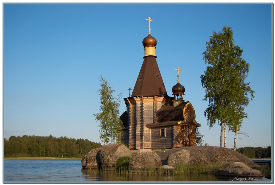 Острвок веры Церковь,Вуокса