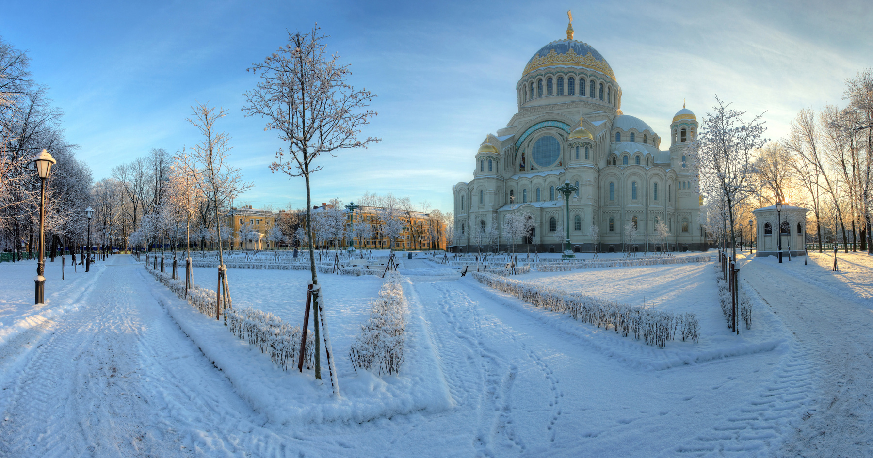 Зима в Кронштадте 