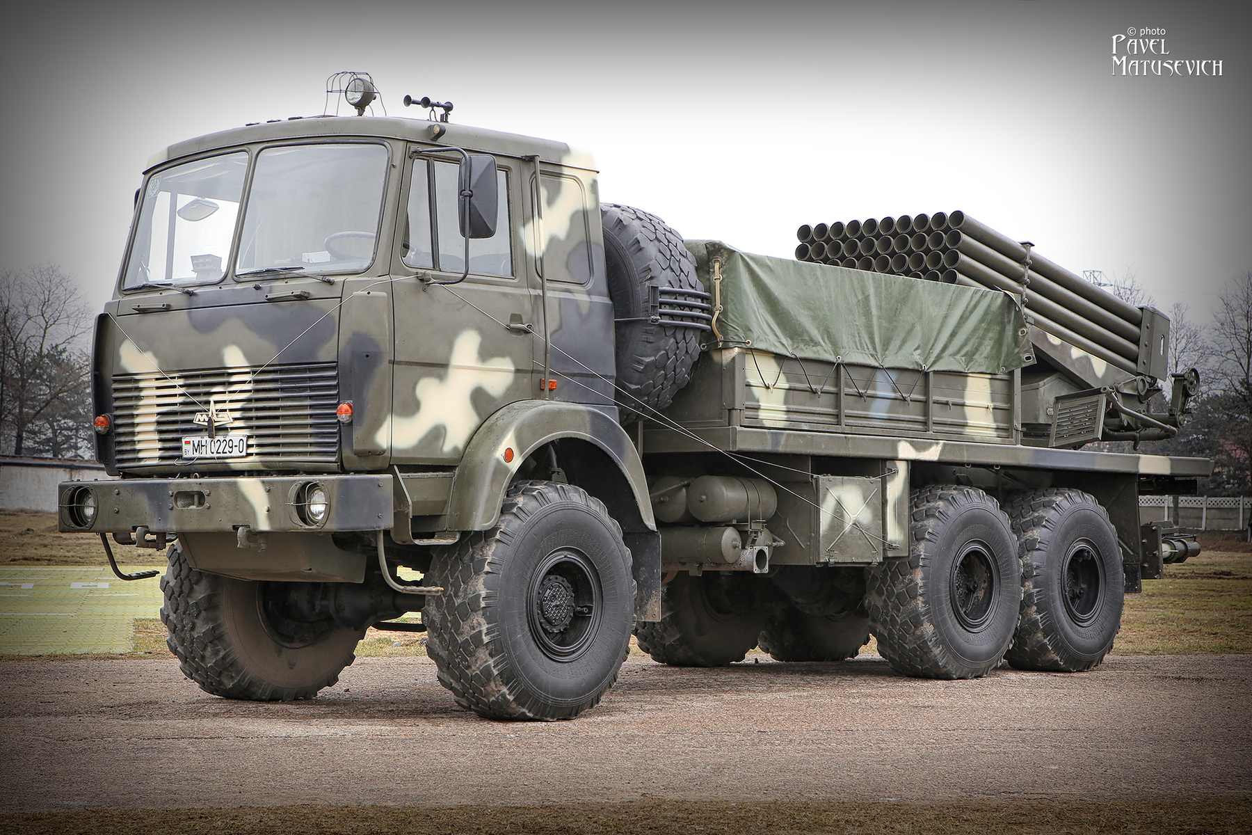 РСЗО БМ-21А СВ Беларуси 