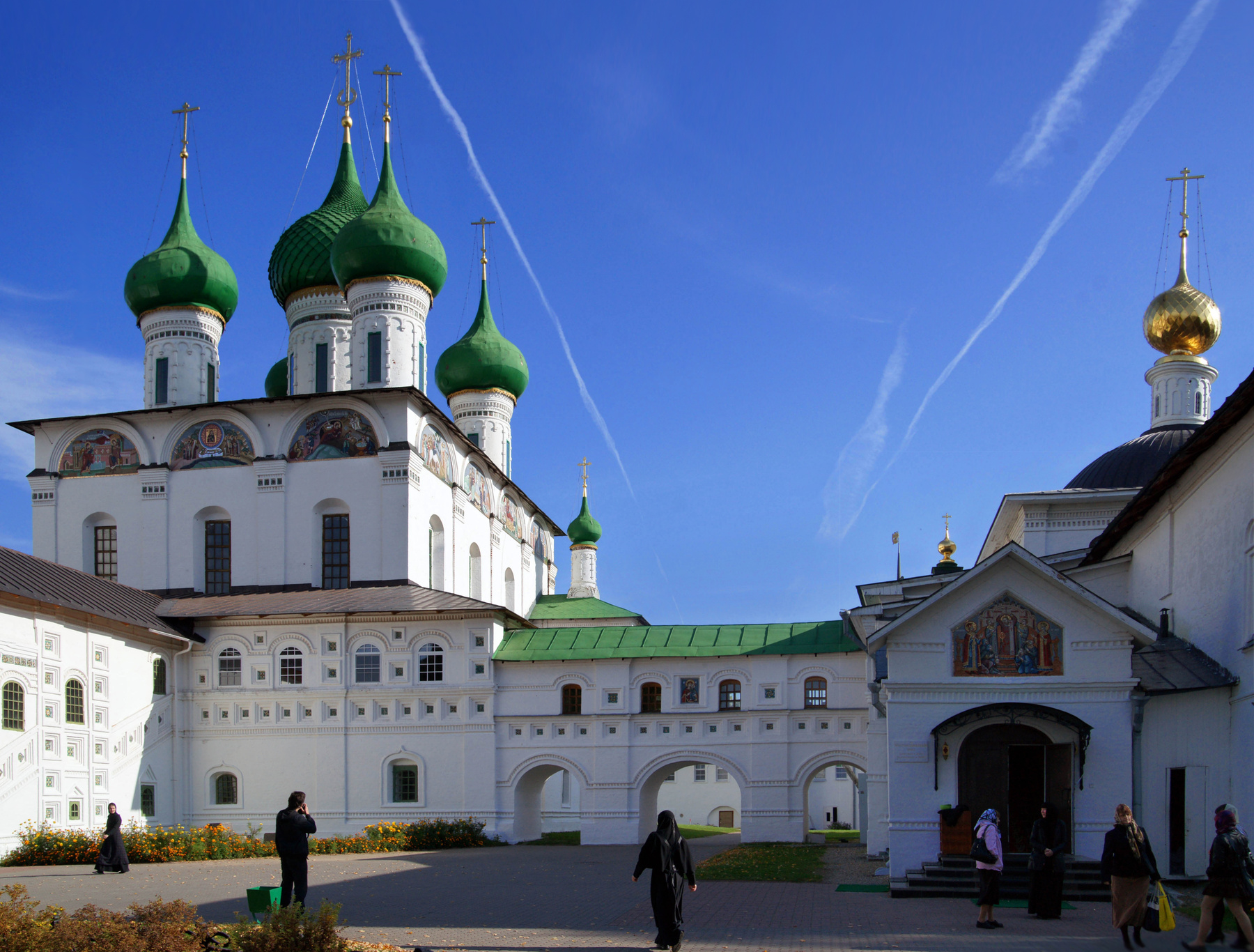 Небесный знак Толгский монастырь Ярославль небо