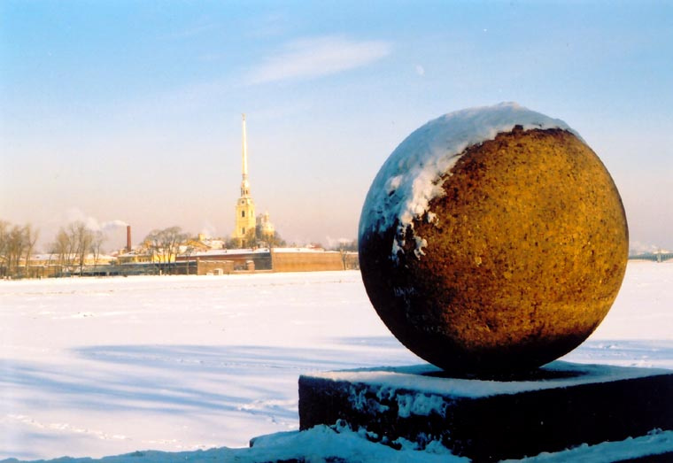 пейзаж с шаром шар Петербург