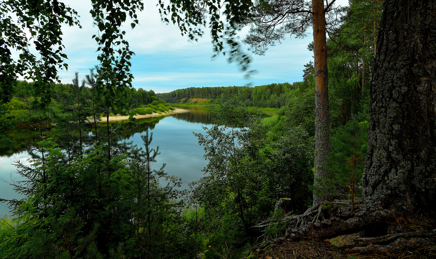 Река Унжа 