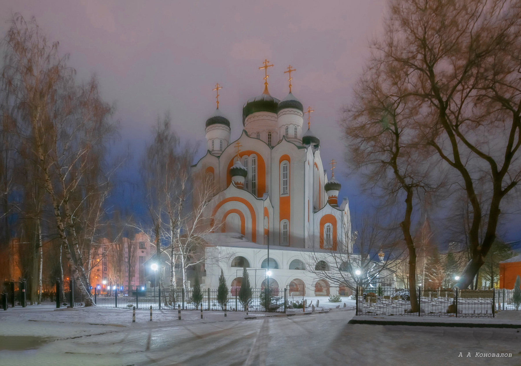 Храм всех святых в земле Русской просиявших . 