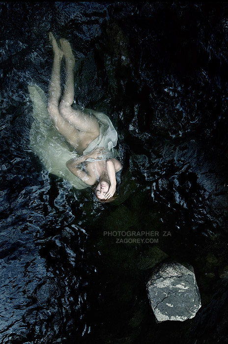Angel in water 