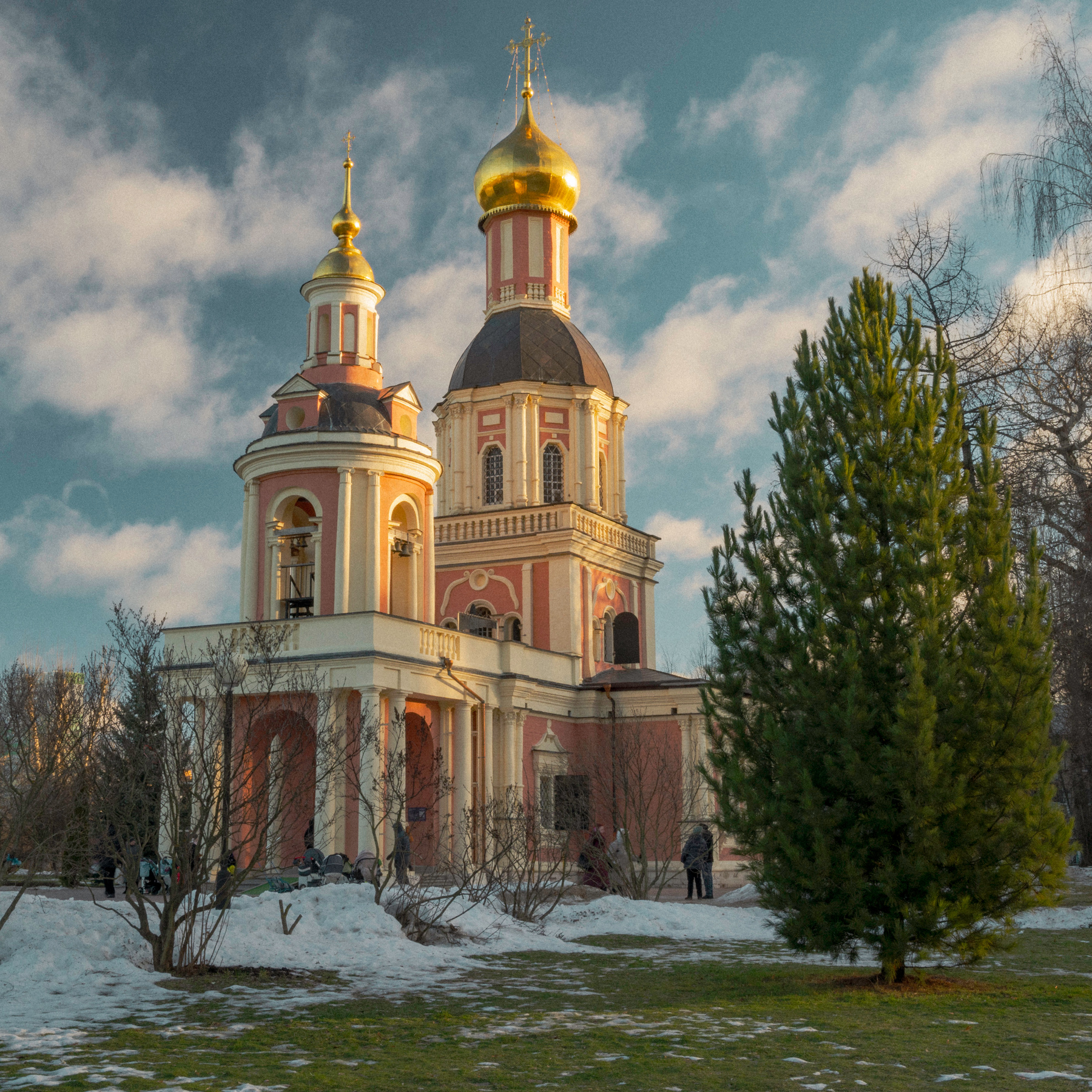 Храм Живоначальной Троицы Церковь Свиблово Зима