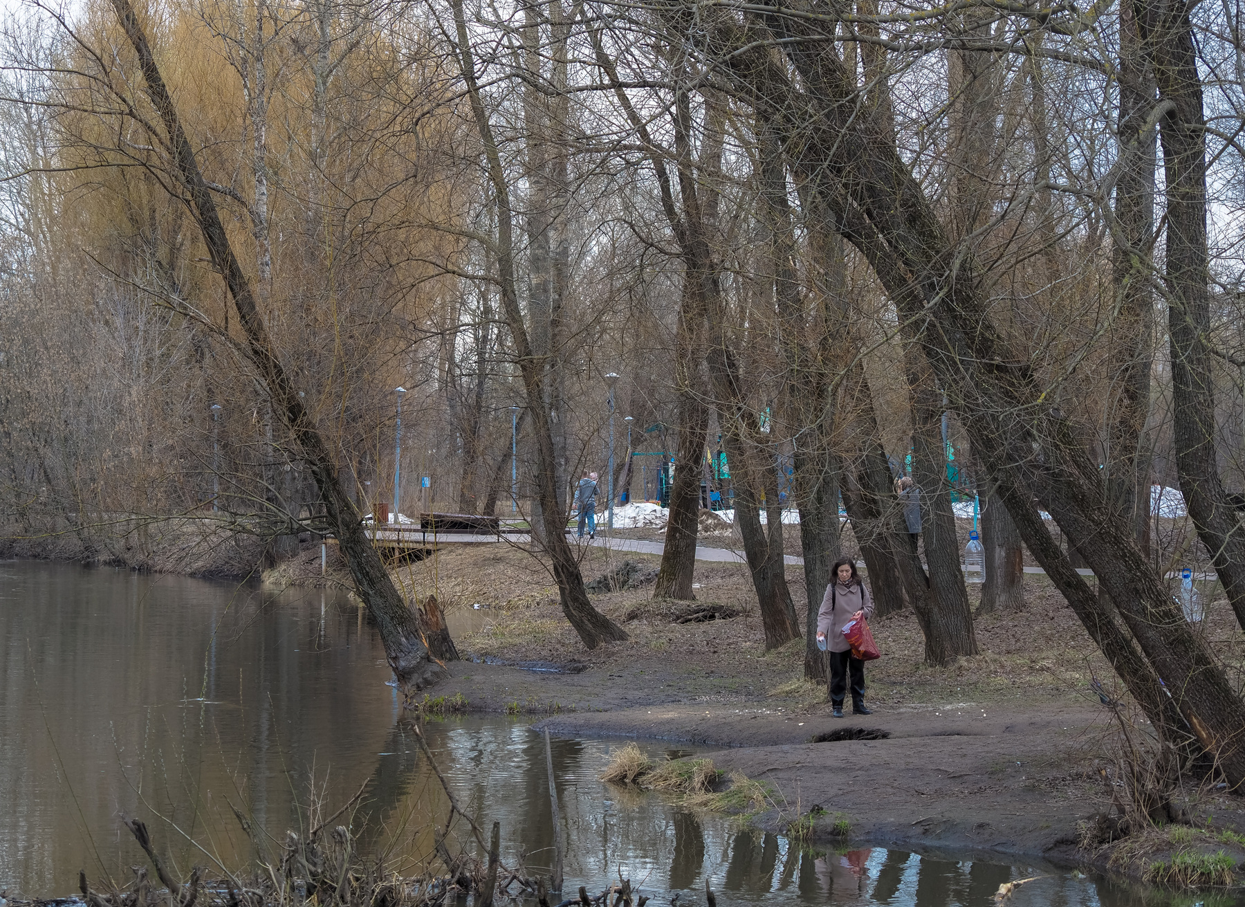 ***Прогулки в Весеннем Парке olympus 10 MARK IV
