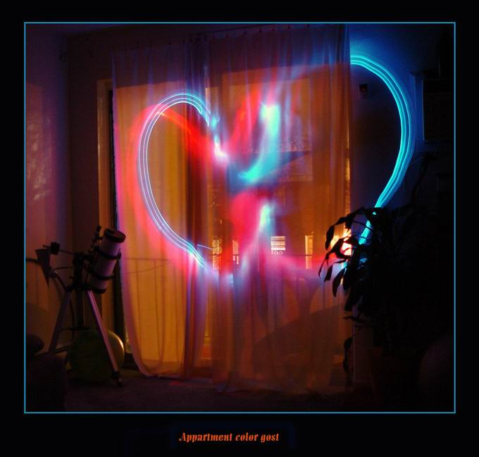 Appartment Color Gost night lights