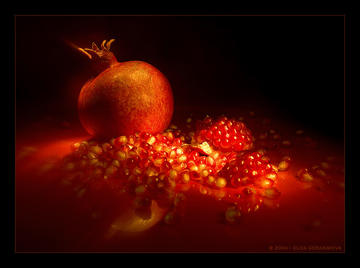 Pomegranate pomegranate гранат красный