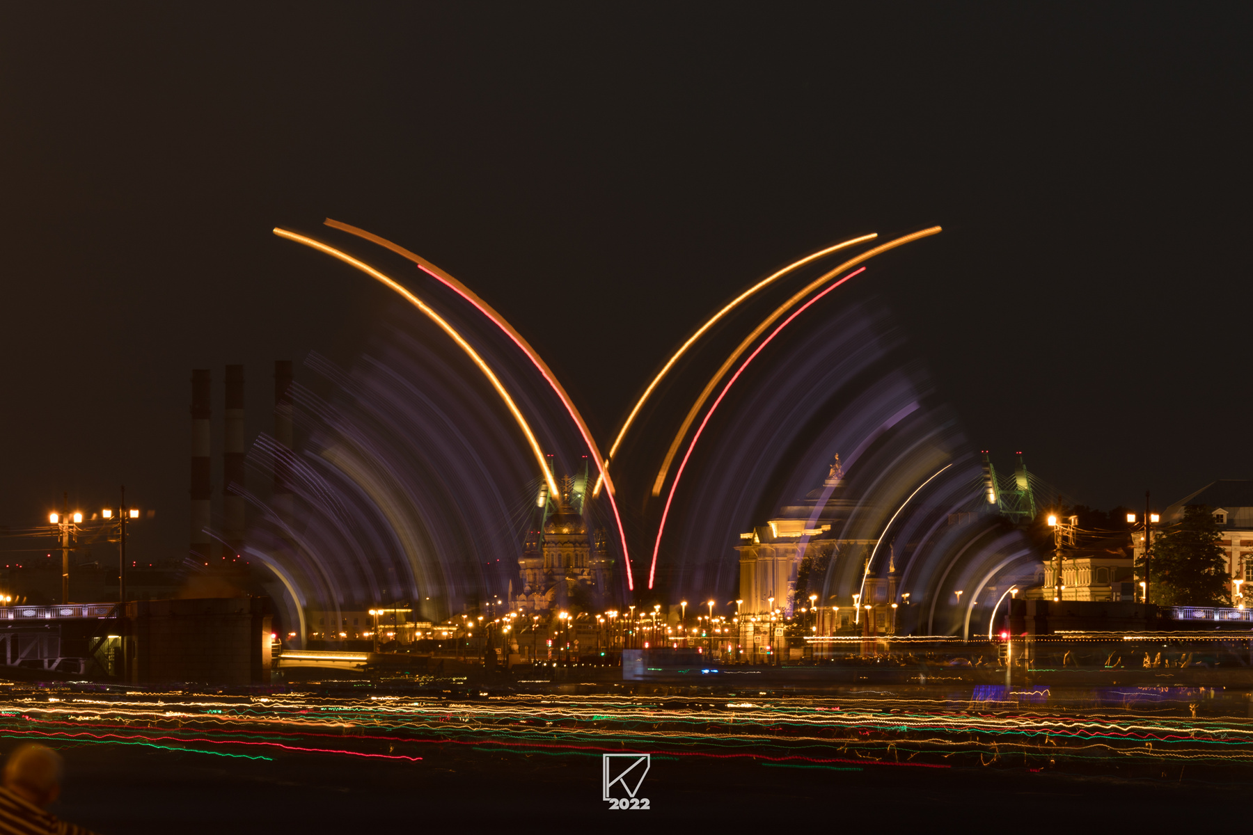 Motion of SPb White Nights: Palace Bridge Питер Петербург Санкт-Петербург СПб SPb Saint_Petersburg Saint-Petersburg Petersburg белые_ночи Дворцовый Дворцовый_мост Нева Neva