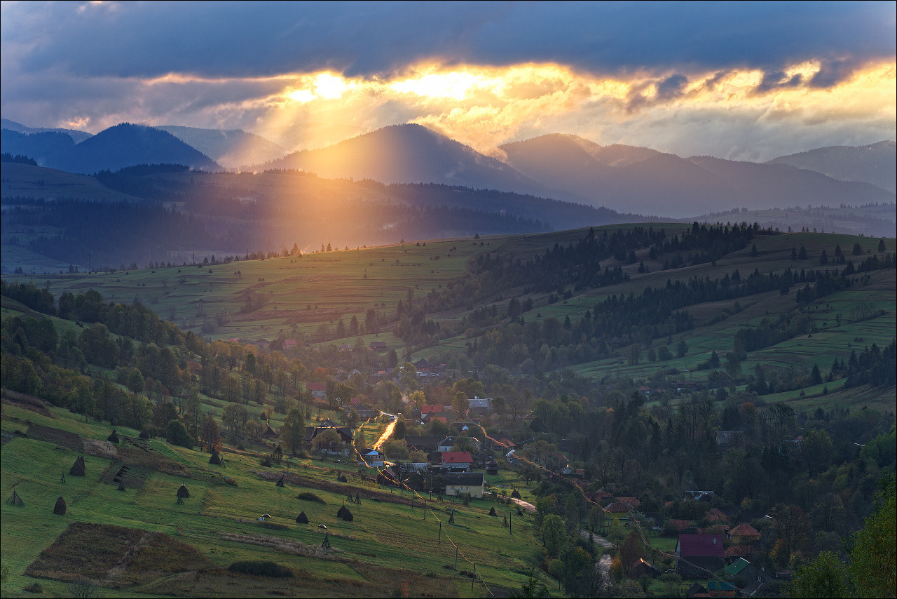 *** Карпаты осень
