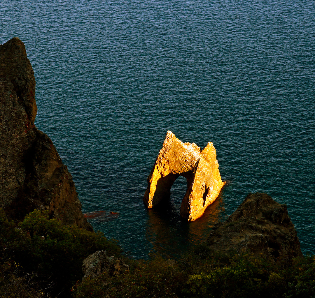 Золотые ворота-2. крым, скалы, море,